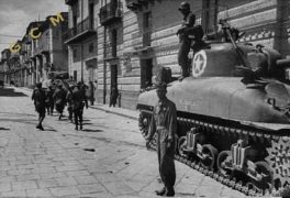 Carri armati nel centro di Gela