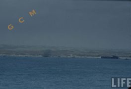 Lo sbarco visto da lontano
